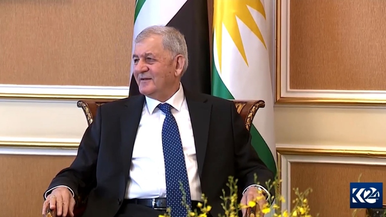 في أول زيارة له منذ توليه منصبه.. الرئيس العراقي يصل أربيل